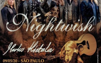 Nightwish retorna ao Brasil em maio de 2020!